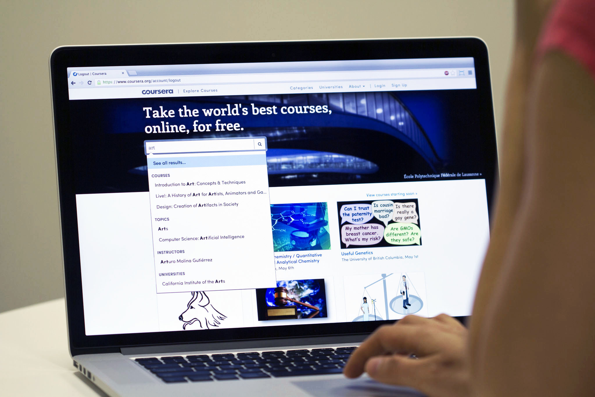 Os MOOCs são mais uma forma de aprender online (Foto: Coursera)