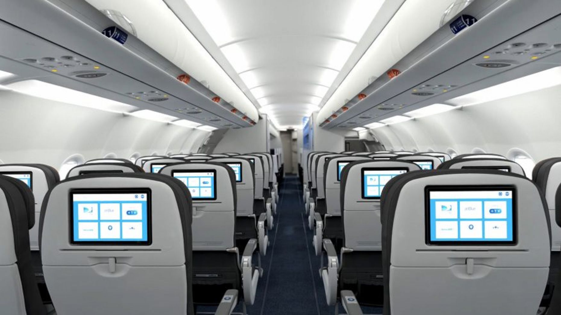 As longas viagens de avião podem se transformar em horas-aula (Foto: JetBlue)